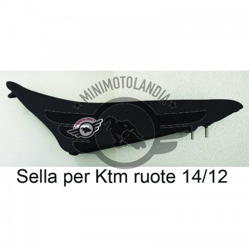 Sella Per Carena Minicross Replica KTM 50 SX Ruote da 14/12